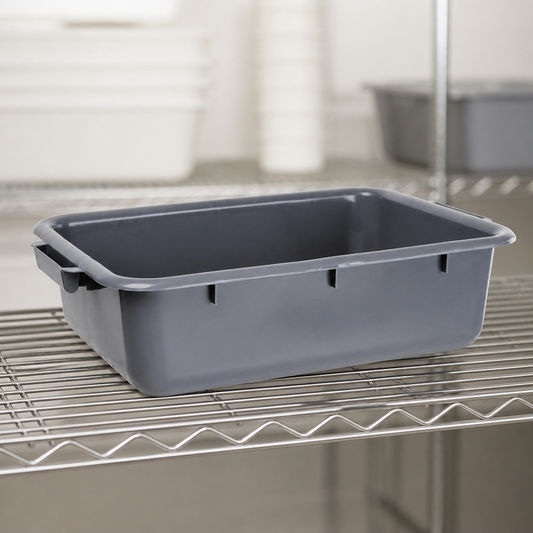 Commercial Plastic Tote Box 18L with Strong Handles