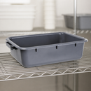 Commercial Plastic Tote Box 18L with Strong Handles