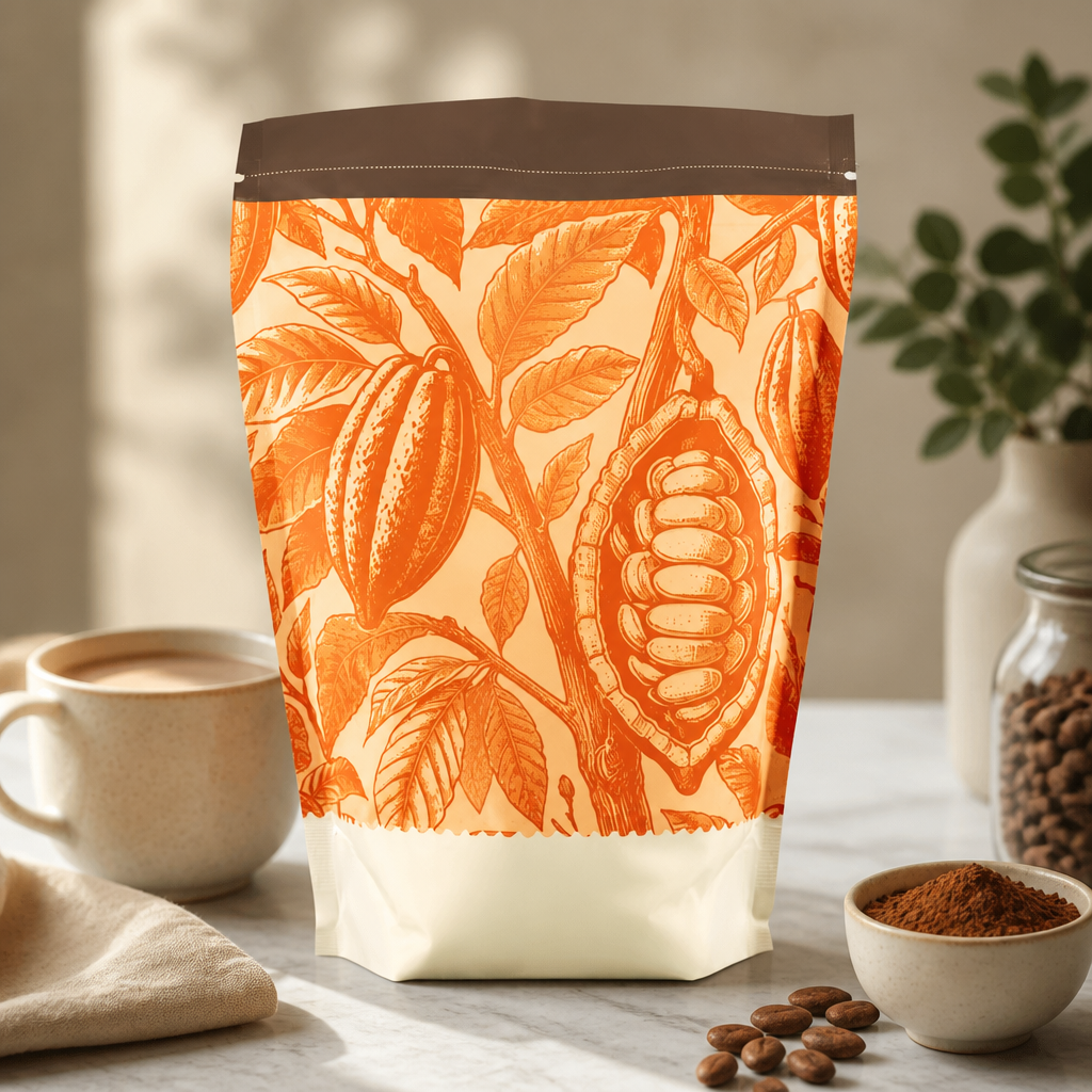 1kg Commercial Hot Chocolate Powder Pouch for Refreshments