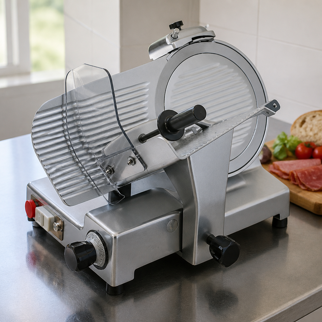 Commercial Meat Slicer 300mm Blade Heavy-Duty Gravity Feed