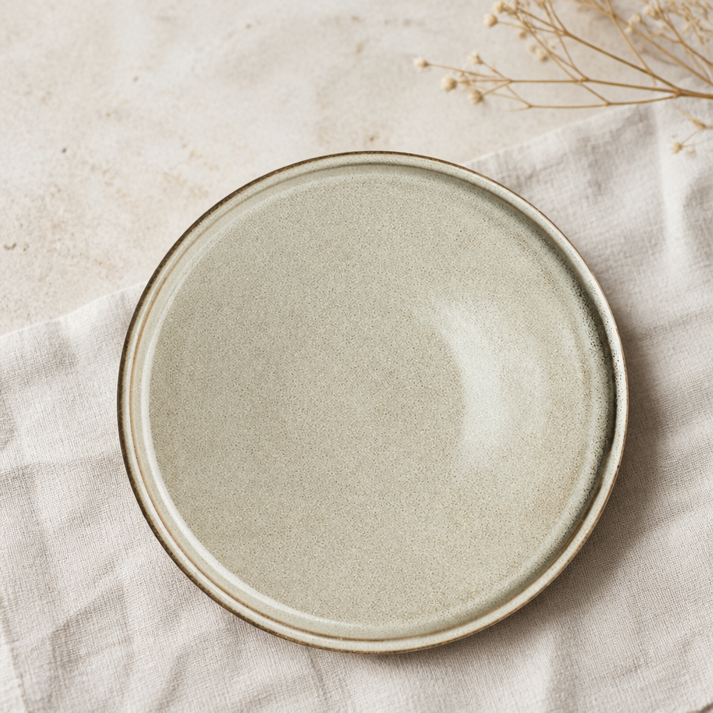 Commercial Stack Plates 160mm Vitrified China 12 Pack