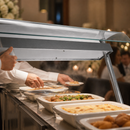 Commercial Ambient Gantry 1450mm Stainless Steel Hot Cupboard