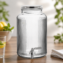 6Ltr Commercial Ribbed Punch Barrel for Hot and Cold Drinks
