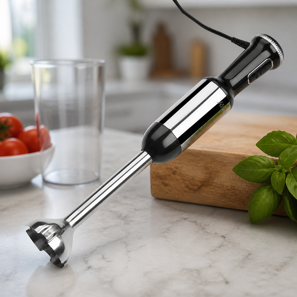 800W Commercial Hand Blender with Chopper, Jug and Whisk