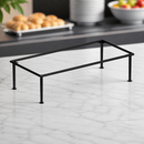 Commercial Buffet Black Rectangular Riser 610x280x150mm