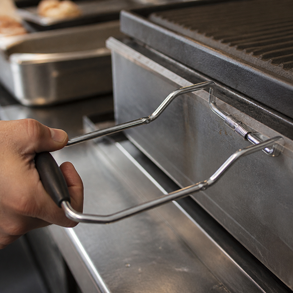 Commercial Contact Grill Main Handle Replacement Part