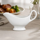 Commercial Gravy Boats 180ml - Set of 6 Porcelain Jugs