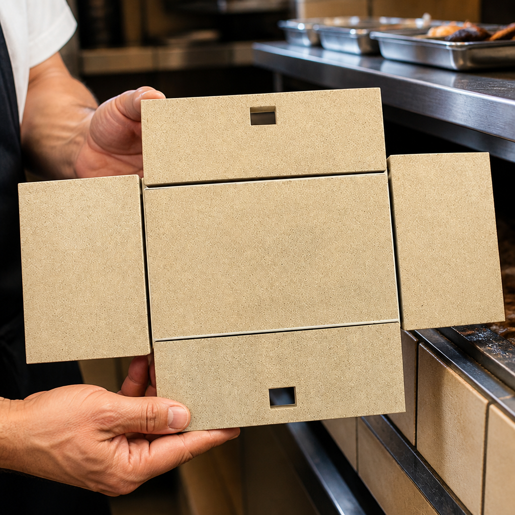 Commercial Konro Grill Replacement Tiles 30x984mm Beige