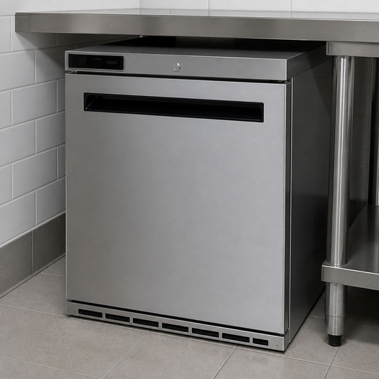 135Ltr Commercial Undercounter Freezer with Eco Mode