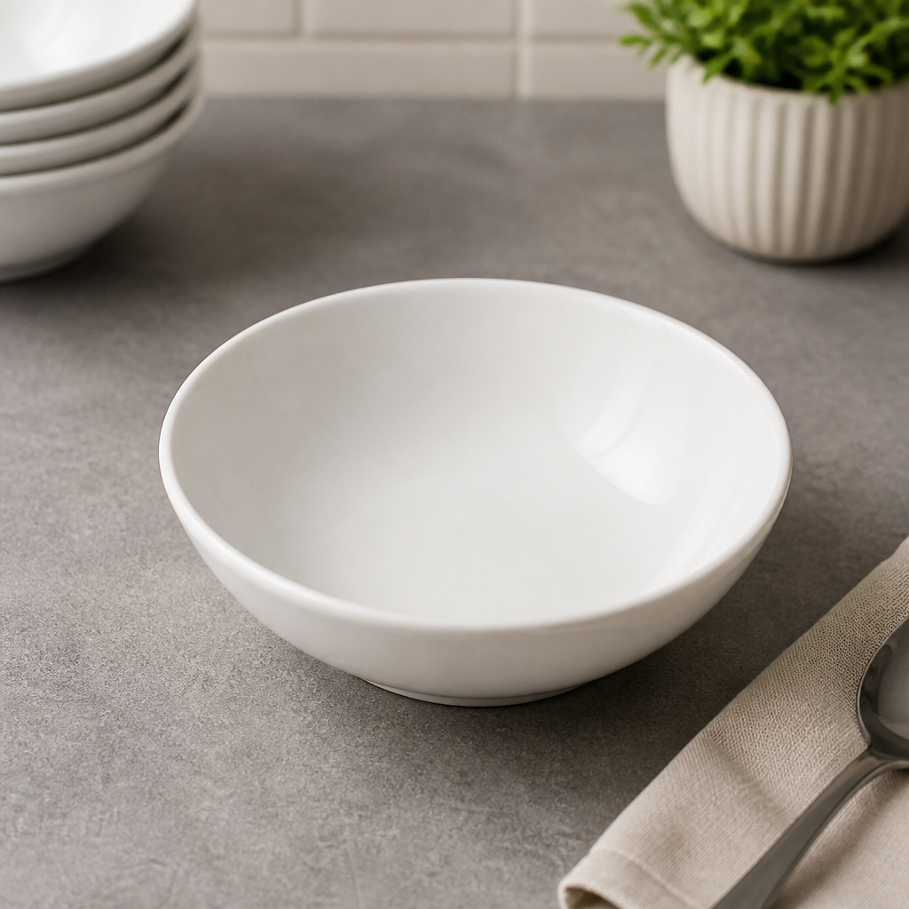 Commercial Shallow Bowls 9oz 130mm 12 Pack