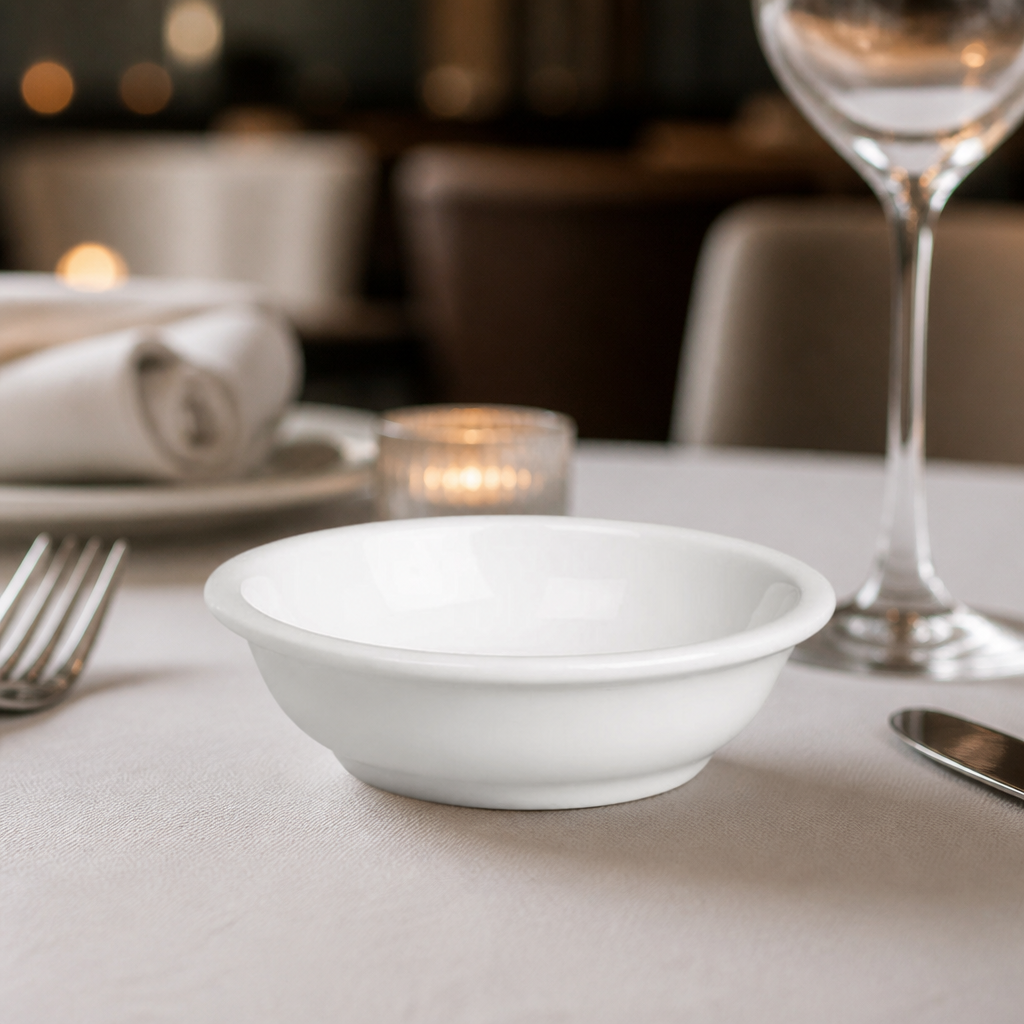 Commercial Porcelain Ramekins 80mm - 12 Pack Classic