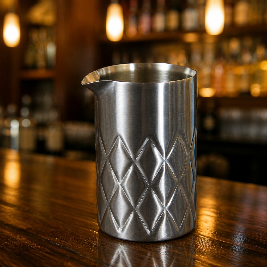 Commercial Stainless Steel Double Walled Mixing Jar 580ml