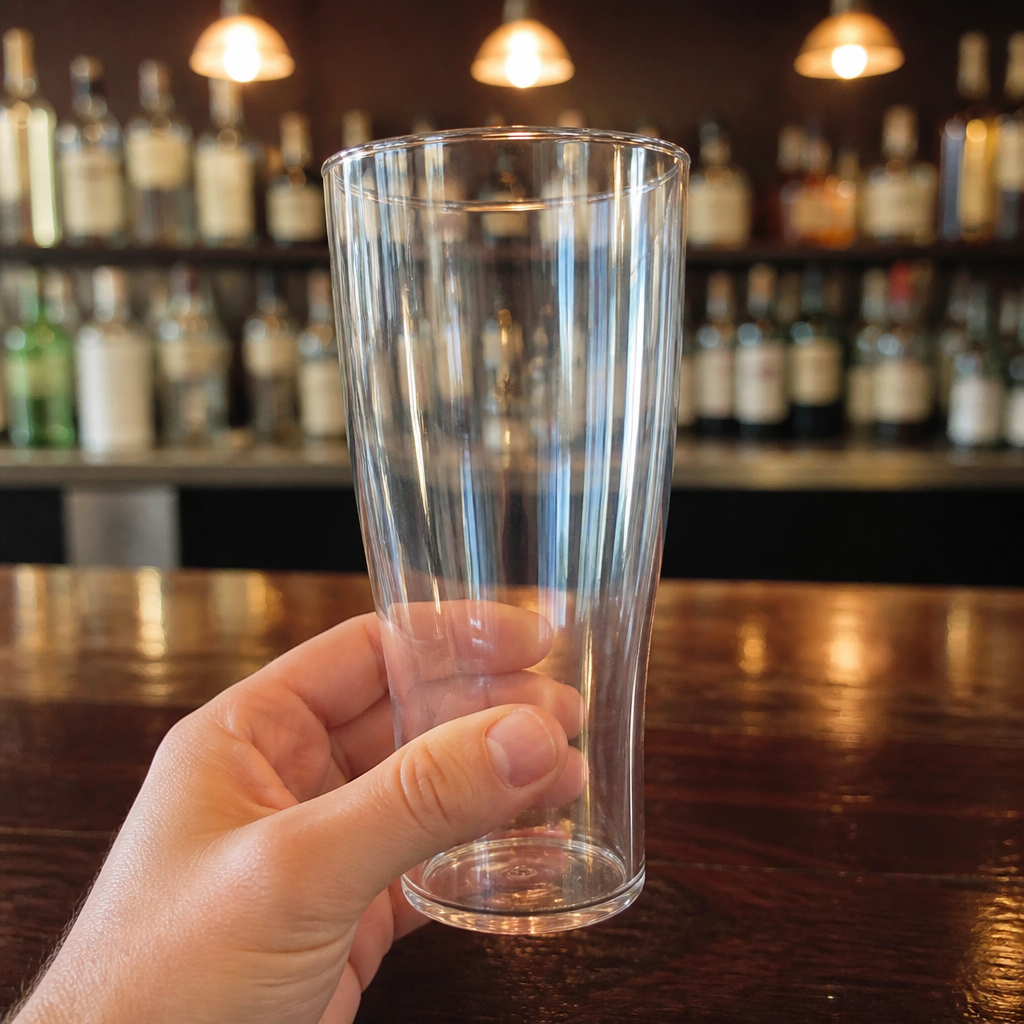 Commercial Polystyrene Pint Glasses 570ml CE Marked 48 Pack