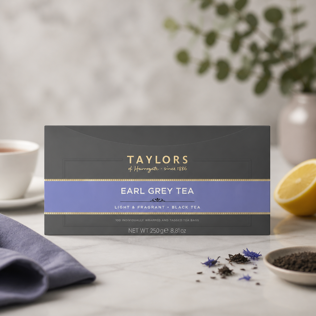 Commercial Earl Grey Tea Bags 100 Pack for catering services