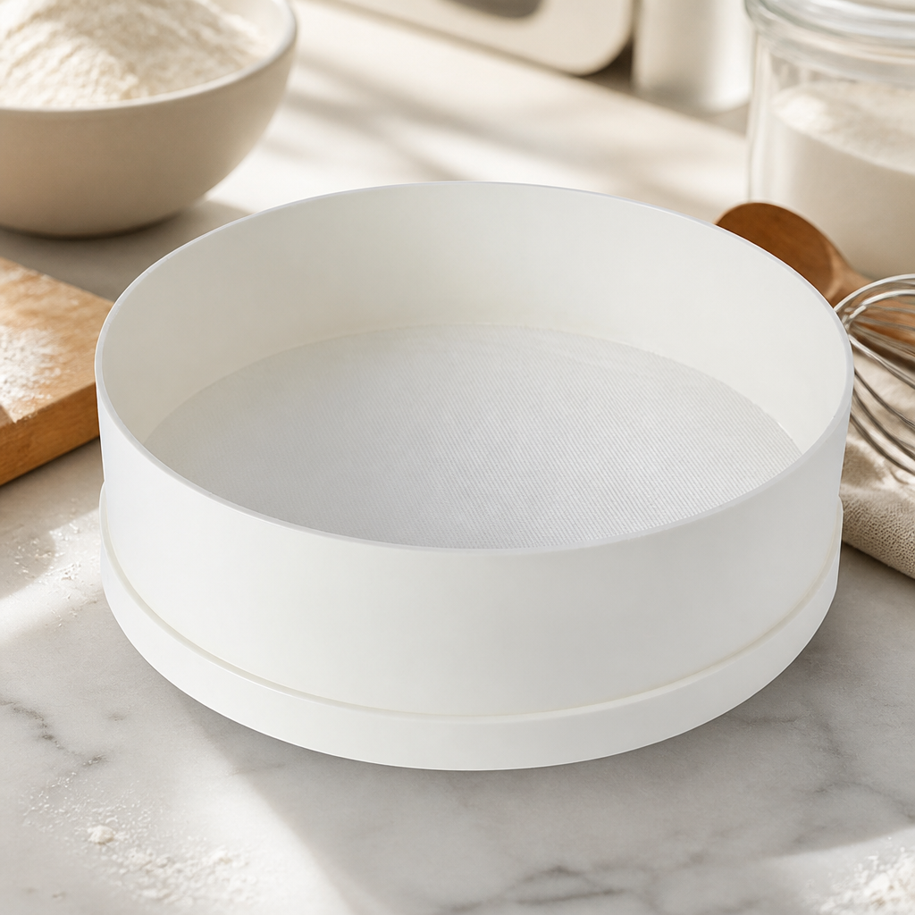 Commercial Flour Sieve 0.5mm Mesh Dishwasher Safe 90mm Height