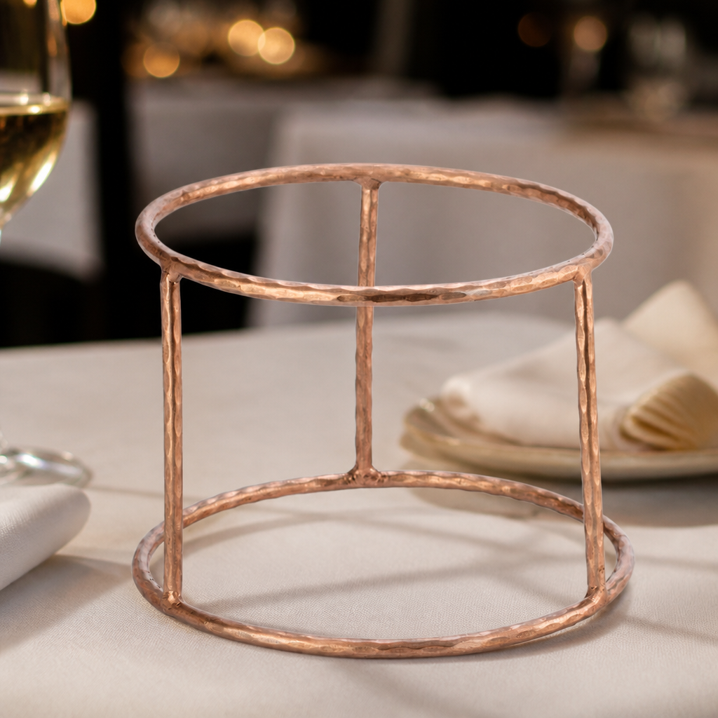 Small Commercial Seafood Tower Stand in Vintage Copper 180x125mm