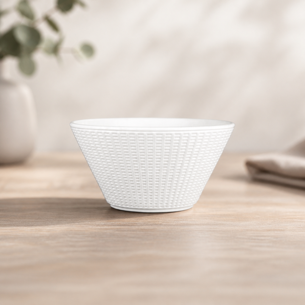 160mm Commercial Ceramic Bowls - 12 Pack Design