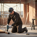 Premium Heavy Duty Coverall with Reinforced Knee Pad Pockets and Action Back for Enhanced Mobility
