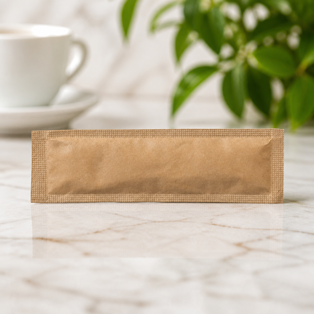 Commercial Brown Sugar Flatsticks 2g - 1000 Pack