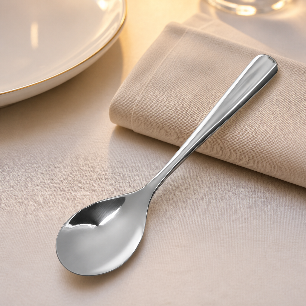 Commercial Stainless Steel Coffee Spoons 12 Pack 110mm