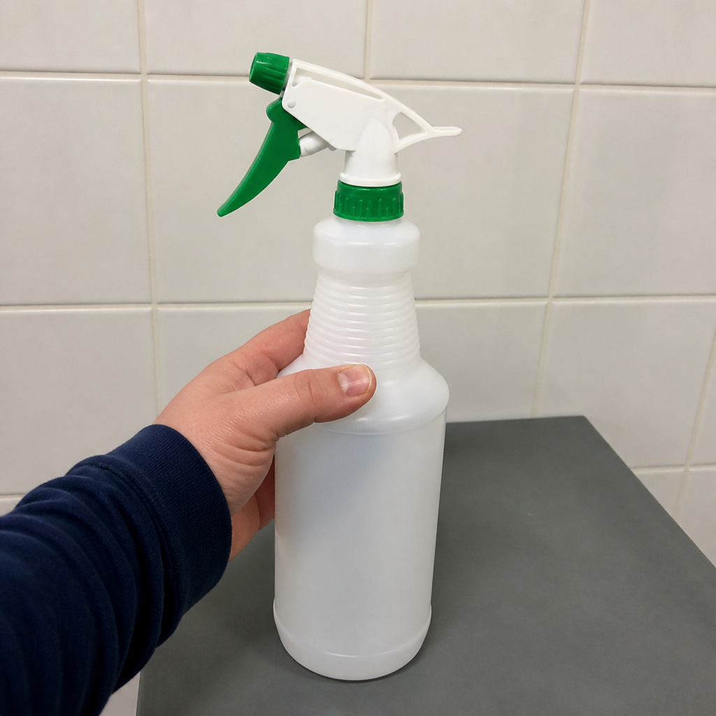 Commercial Colour-Coded Trigger Spray Bottle Green 750ml