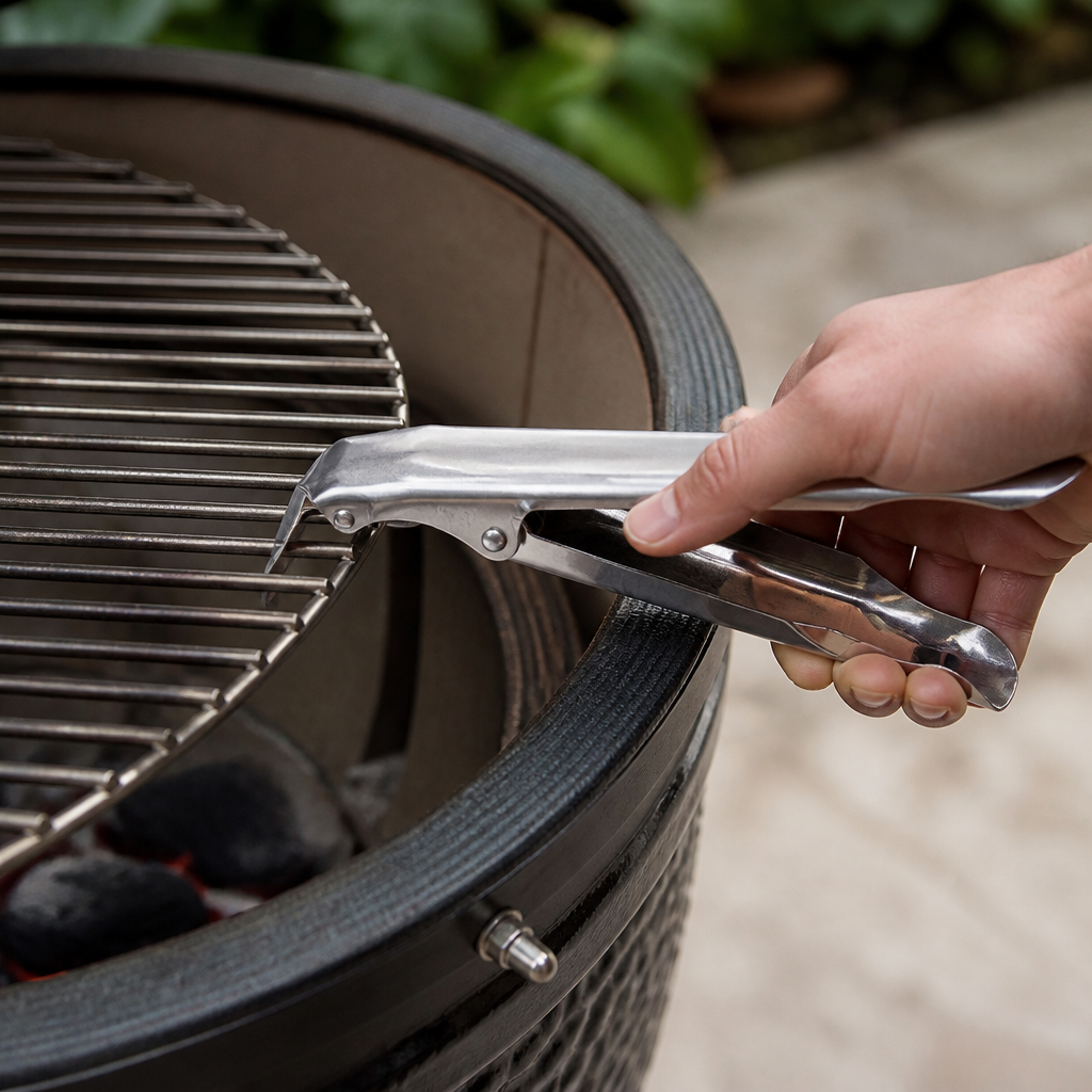 Ceramic Kamado BBQ Grid Gripper for commercial barbecues