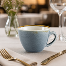 Commercial Cappuccino Cups 340ml Ocean 6 Pack Vitrified Porcelain