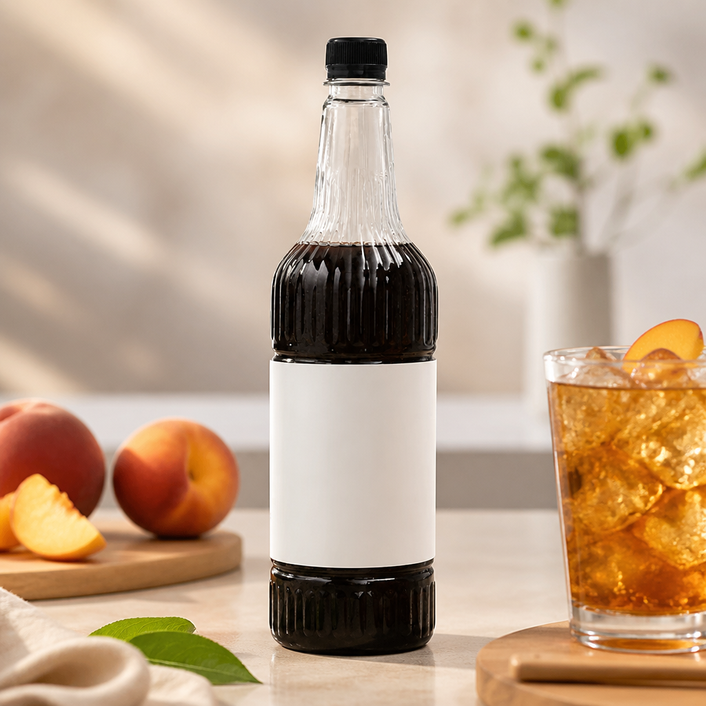 Commercial Iced Tea Syrup 1L - Vegan and Gluten Free