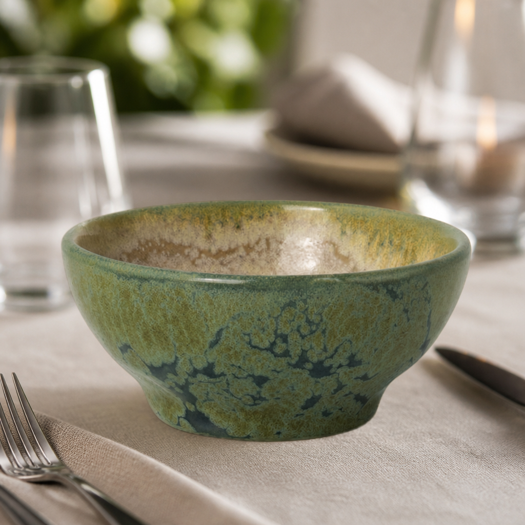 Commercial Jade Tulip Bowls 70mm 12 Pack for Catering