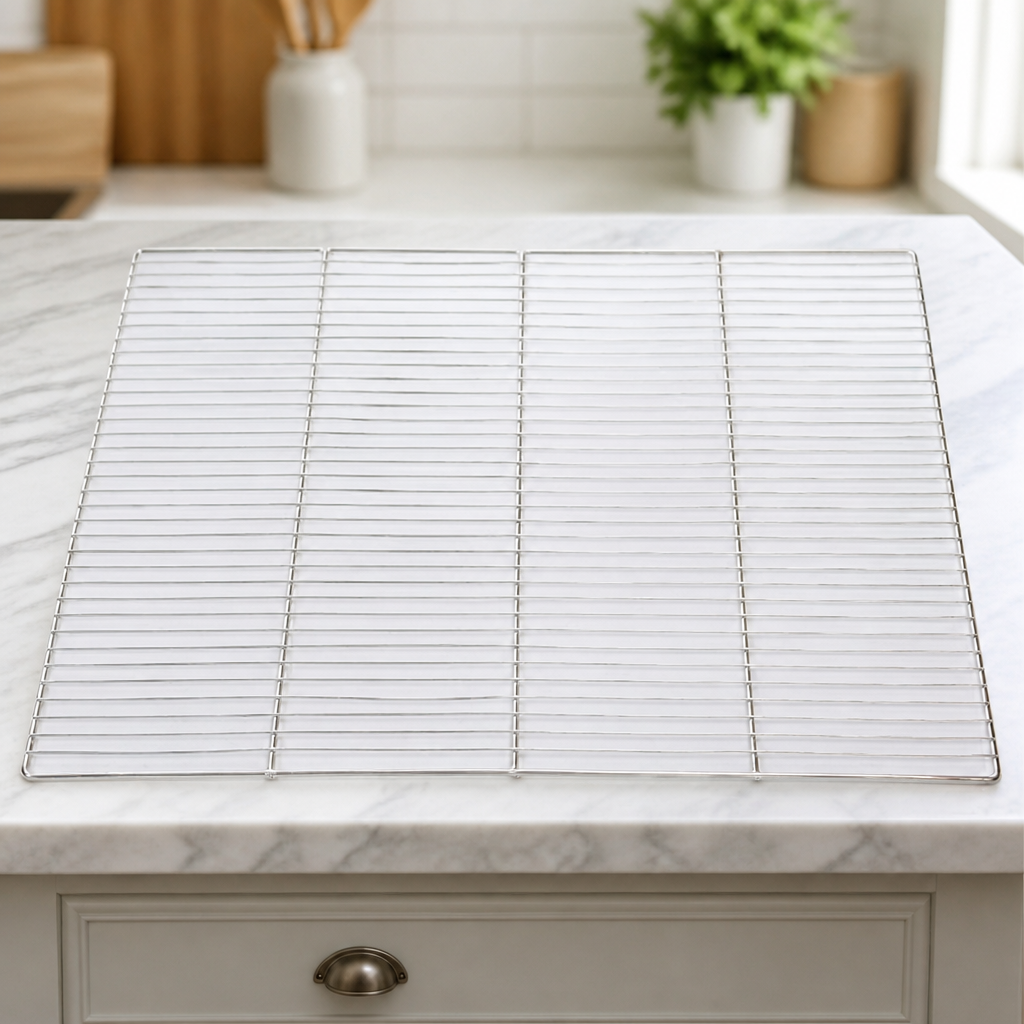 Double Gastronorm Size Commercial Cooling Rack 650 x 530mm