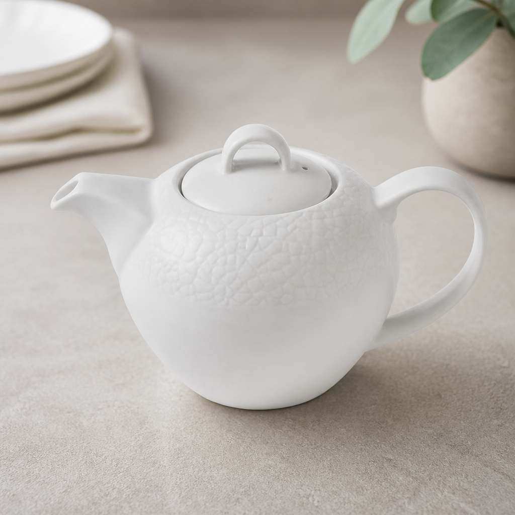 Commercial Teapots 426ml Super Vitrified Ceramic 4 Pack