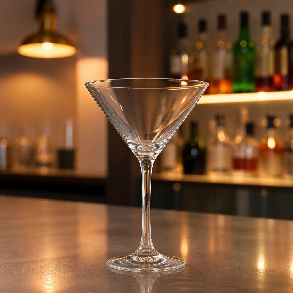 Pack of 6 Commercial Martini Glasses 260ml