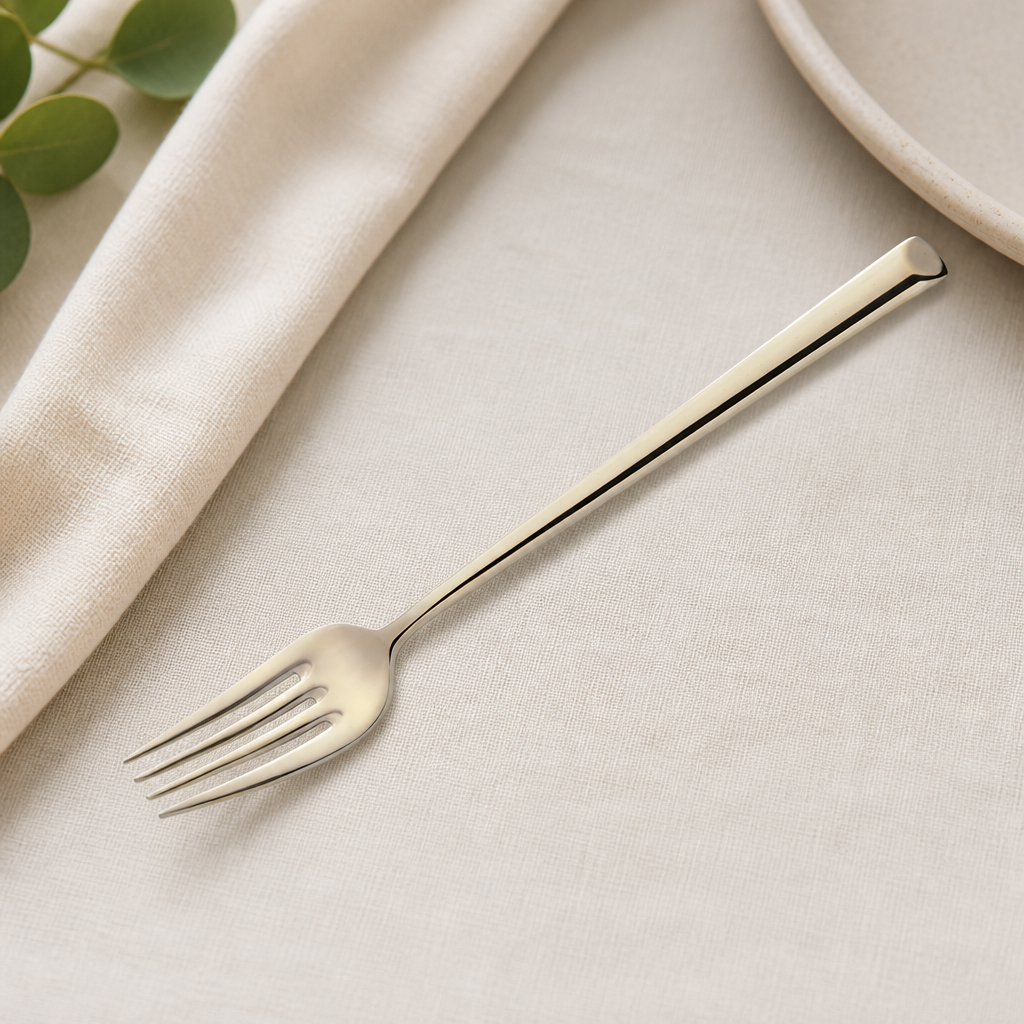 Commercial Champagne Table Forks 12 Pack 18/10 Stainless Steel