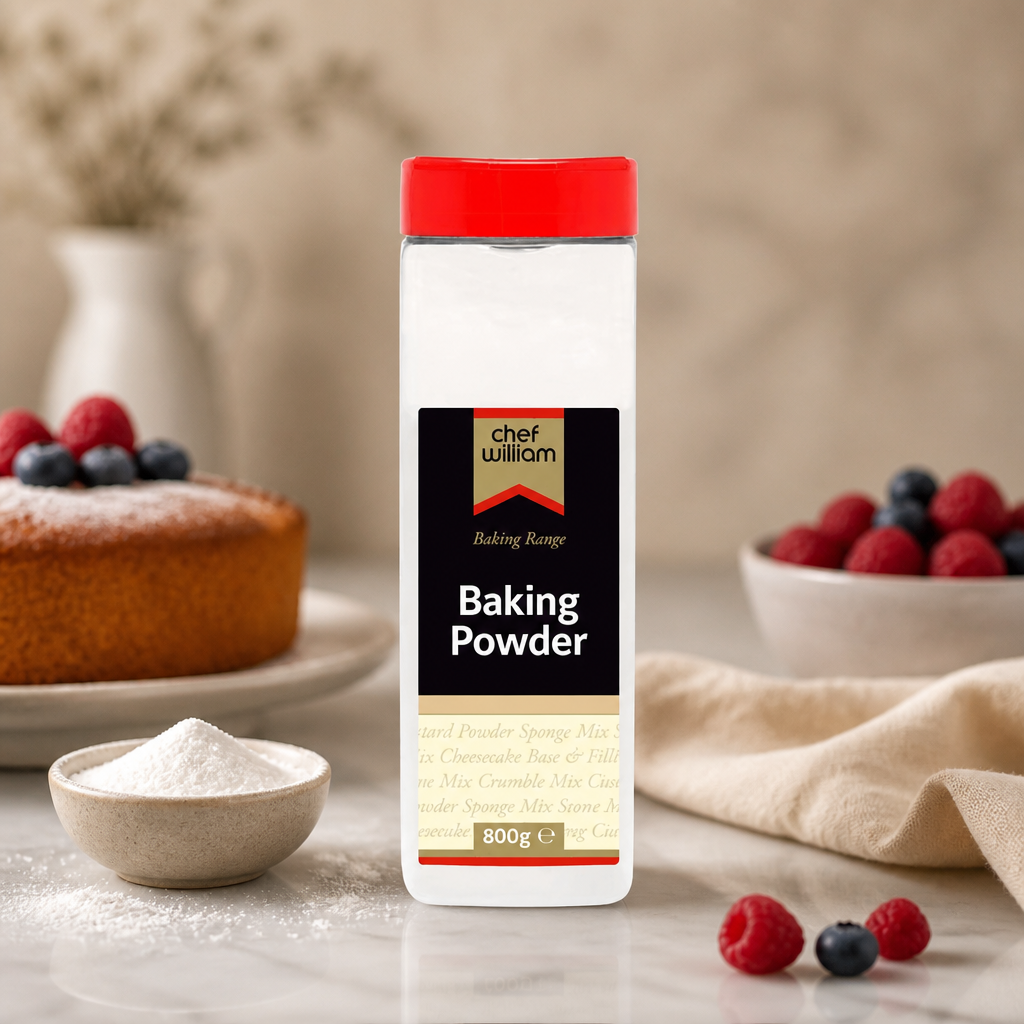 Commercial Baking Powder 800g for cakes, muffins, and puddings