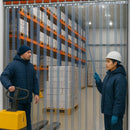 PVC Strips 300mm Ribbed 56% – Swivel Hinge Fitting - Linear Metre