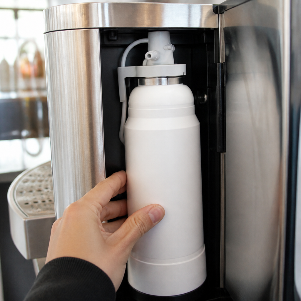 Commercial water filter cartridge with 5300 litres capacity