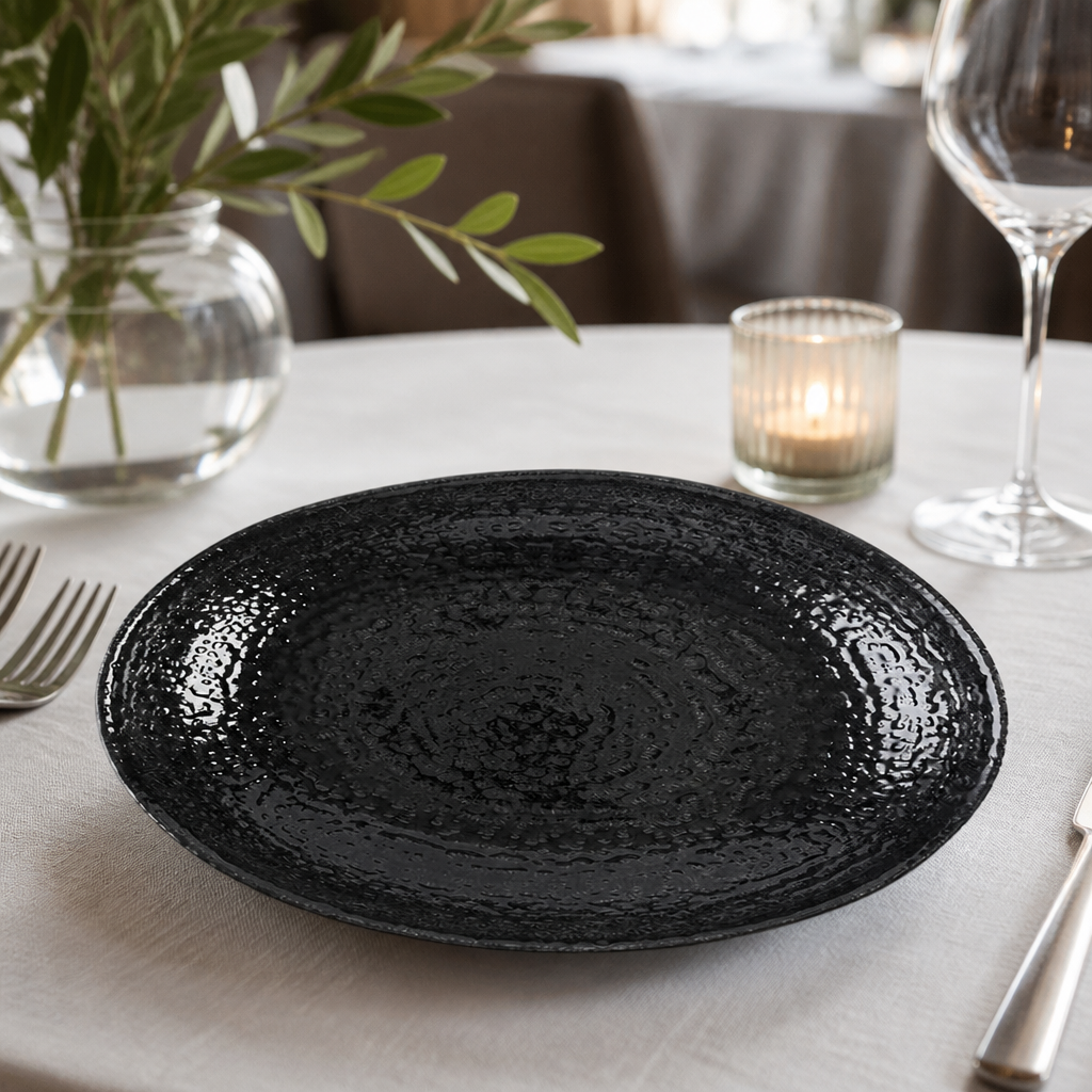 Commercial Coupe Plates 217mm, microwave and dishwasher safe