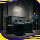 Premium Heavy Duty Refuse Waste Sacks - Tough Black Bin Bags in Multiple Sizes for Reliable Waste Management