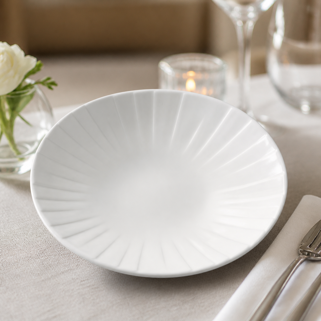 Stackable Commercial Coupe Bowls 202.5mm - 12 Pack