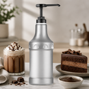 1.89L Commercial Dark Chocolate Sauce for Beverages and Desserts