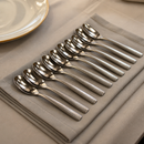 Commercial Bamboo Table Spoons 12 Pack Catering Essentials