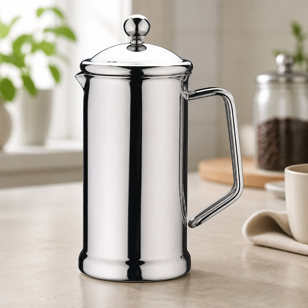 6 Cup Commercial Stainless Steel Cafetiere French Press