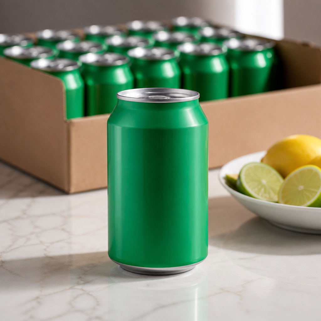24 pack of 330ml commercial soft drink cans
