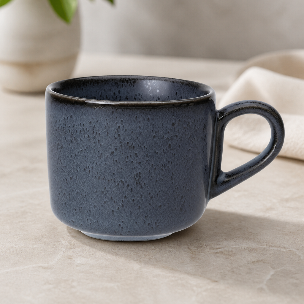 327ml Storm cappuccino cups vitrified china set of 12