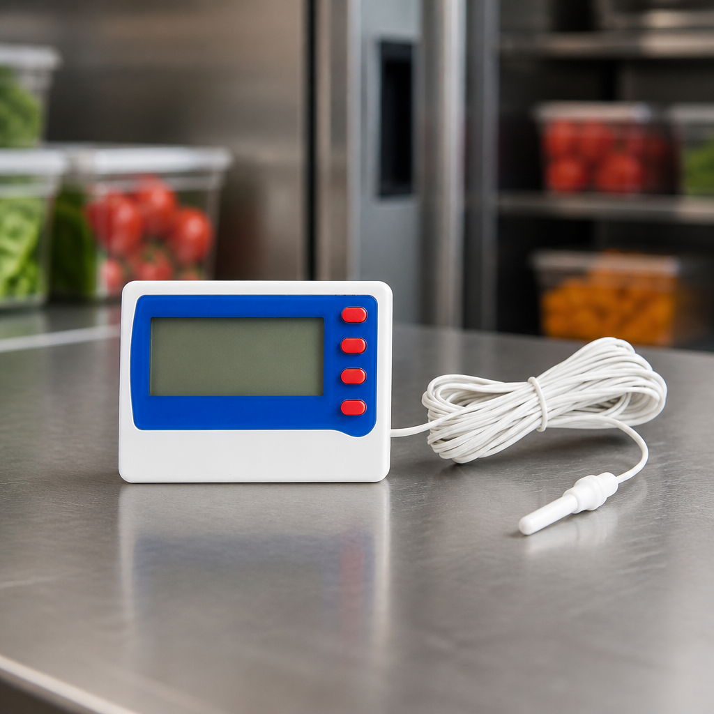 Digital Fridge Freezer Thermometer for Commercial Kitchens