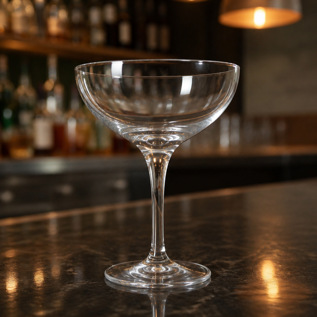 Crystal Champagne Coupe Glasses 210ml - 12 Pack