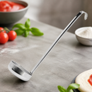 Commercial Pizza Sauce Ladle 85x320mm Stainless Steel Utensil