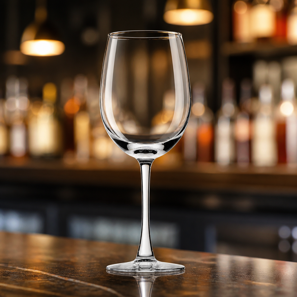 24 pack of 470ml elegant commercial wine glasses