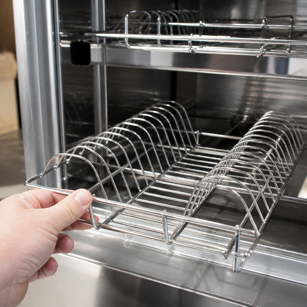 Commercial Plate Rack for UVC Steriliser Cabinets 127.8cm