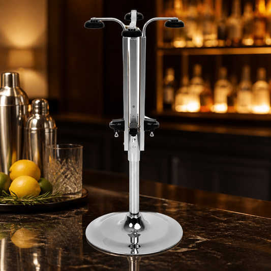 Commercial Rotary 4 Bottle Optic Stand 1 Ltr Capacity